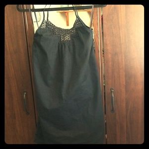 Black halter tie swim suit cover up with pockets❤